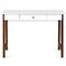 Costway Computer Desk Laptop PC Writing Table Makeup Vanity Table w/Drawer and Wood Legs
